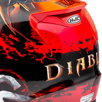 HJC RPHA 12 Diablo Blizzard MC1 + Kit Bluetooth 5S Solo