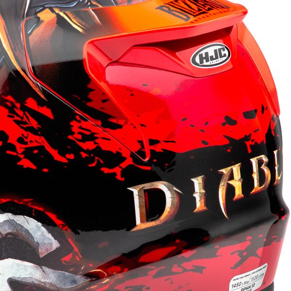 HJC RPHA 12 Diablo Blizzard MC1