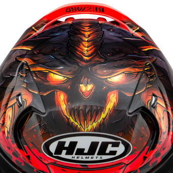 HJC RPHA 12 Diablo Blizzard MC1 + Kit Bluetooth 5S Solo