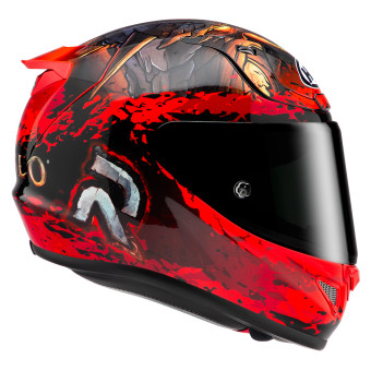 HJC RPHA 12 Diablo Blizzard MC1 + Kit Bluetooth 5S Solo