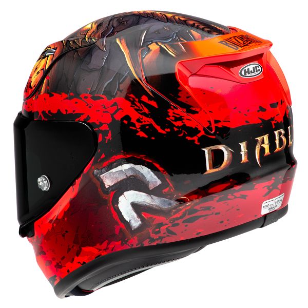 HJC RPHA 12 Diablo Blizzard MC1
