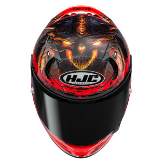 HJC RPHA 12 Diablo Blizzard MC1 + Kit Bluetooth 5S Solo