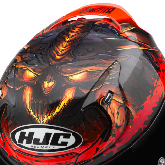 HJC RPHA 12 Diablo Blizzard MC1 + Kit Bluetooth 5S Solo