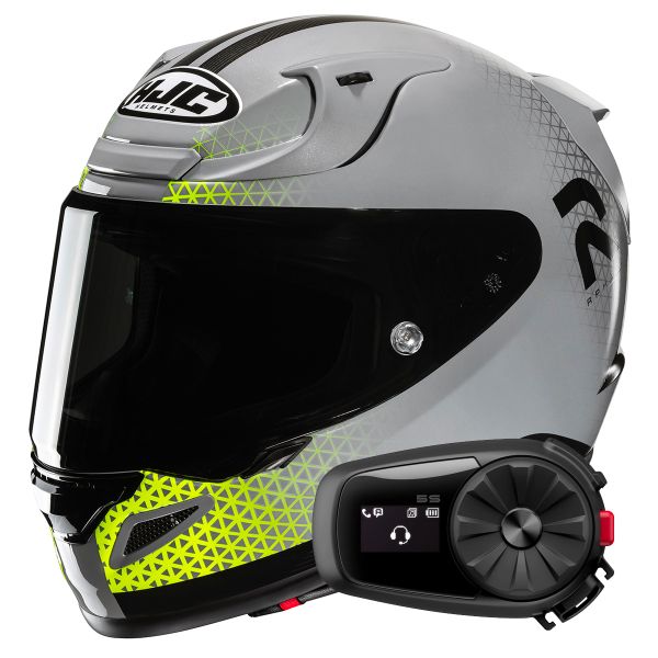 Casque Integral HJC RPHA 12 Enoth MC3H+Kit Bluetooth 5S Solo