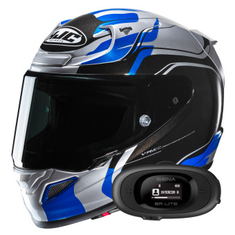 Casque Integral HJC RPHA 12 Lawin MC2+ Kit bluetooth 5R Lite Solo
