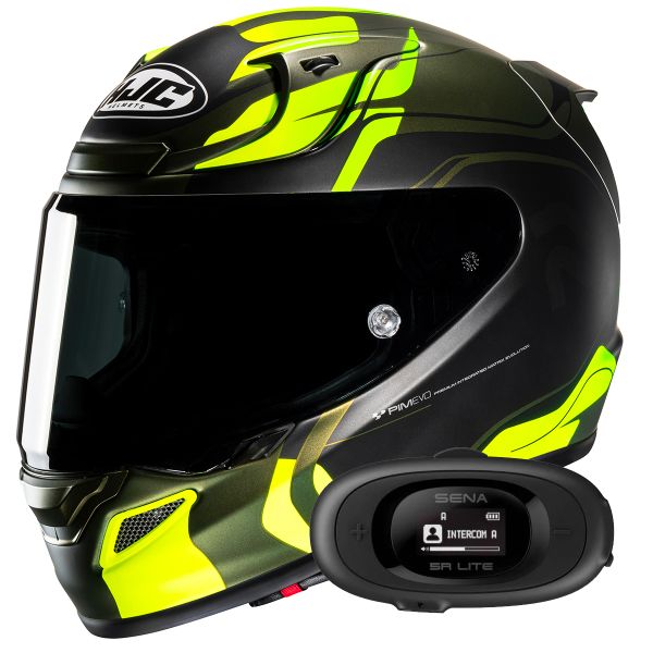 Casque Integral HJC RPHA 12 Lawin MC4SF+ Kit bluetooth 5R Lite Solo