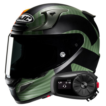 Casque Integral HJC RPHA 12 Ottin MC47SF+ Kit Bluetooth 5S Solo