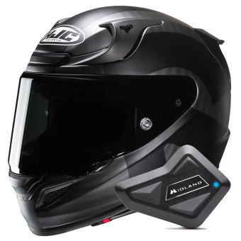 Casque Integral HJC RPHA 12 Ottin MC5SF + Kit Bluetooth BT Mini