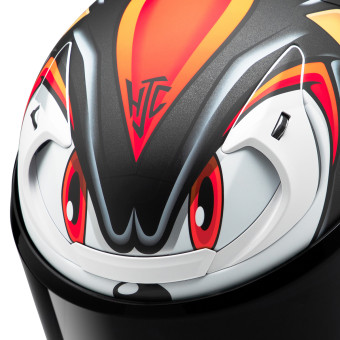 HJC RPHA 12 Shadow The Hedgehog MC1SF + Kit Bluetooth BT Mini