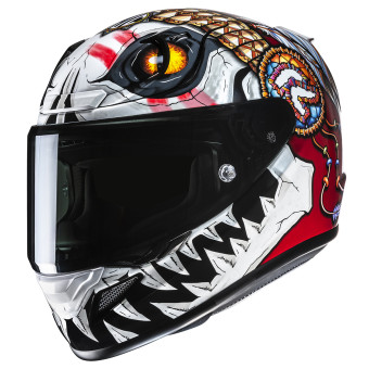 Casque Integral HJC RPHA 12 Skully MC1 Casque Integral HJC RPHA 12 Skully MC1