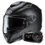Casque Integral HJC RPHA 72 Matte Black + Kit Bluetooth 5S Solo