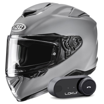 Casque Integral HJC RPHA 72 N.Gray + Kit Bluetooth Lokui K30 Casque Integral HJC RPHA 72 N.Gray + Kit Bluetooth Lokui K30