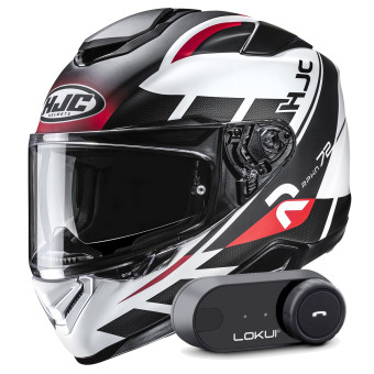 Casque Integral HJC RPHA 72 Value MC1SF + Kit Bluetooth Lokui K30 Casque Integral HJC RPHA 72 Value MC1SF + Kit Bluetooth Lokui K30