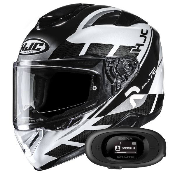 Casque Integral HJC RPHA 72 Value MC5 + Kit bluetooth 5R Lite Solo