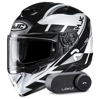 Casque Integral HJC RPHA 72 Value MC5 + Kit Bluetooth Lokui K30 Casque Integral HJC RPHA 72 Value MC5 + Kit Bluetooth Lokui K30