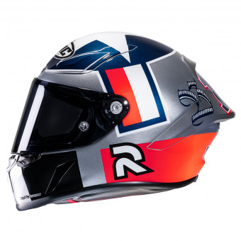 HJC RPHA1 Ben Spies Silver Star MC21 + Kit Bluetooth BT Mini