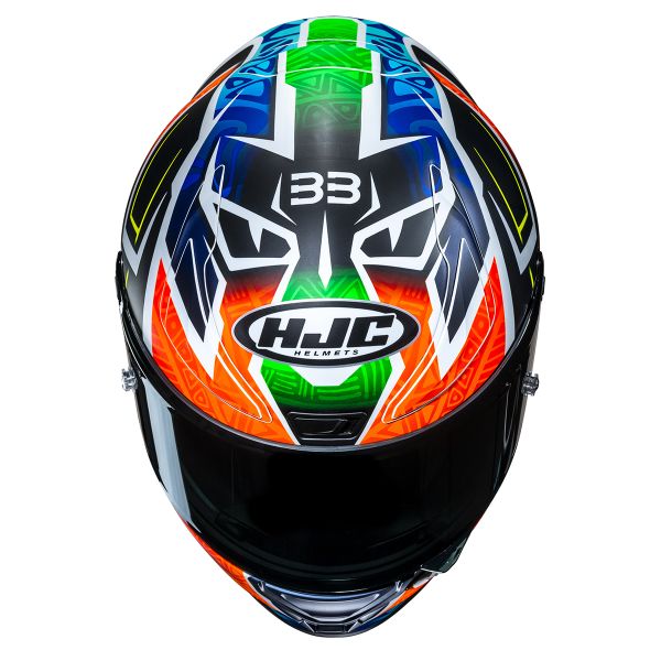 HJC RPHA1 Binder Replica 2024 MC27SF + Kit Bluetooth Lokui K30