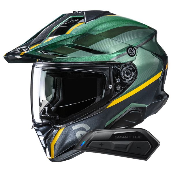 Casque Integral HJC RPHA60 Arbre MC4 + Kit Bluetooth Smart 11B