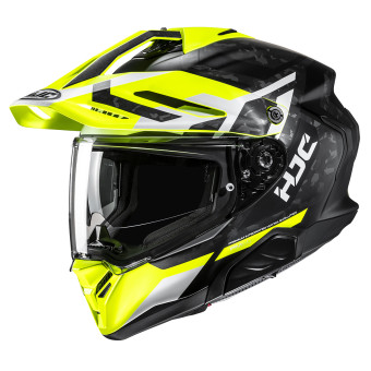 Casque Moto Intégral HJC RPHA 60 Dakar MC21 - Coque PIM, Visière Pinlock, Ventilation ACS, Homologué ECE 22.06 - Taille XL