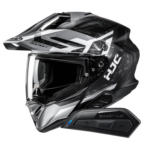 Casque Integral HJC RPHA60 Dakar MC5SF + Kit Bluetooth Smart 11B