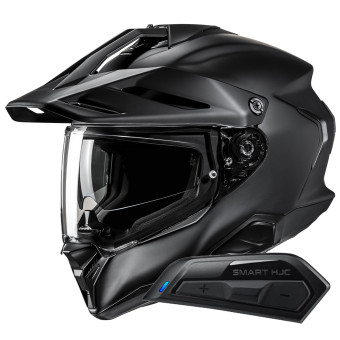 Casque Integral HJC RPHA60 Matte Black + Kit Bluetooth Smart 11B