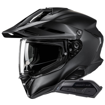 Casque Integral HJC RPHA60 Matte Black + Kit Bluetooth Smart 21B