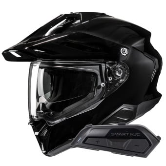 Casque Integral HJC RPHA60 Metal Black + Kit Bluetooth Smart 21B