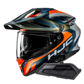 Casque Integral HJC RPHA60 Quid MC47SF + Kit Bluetooth Smart 21B