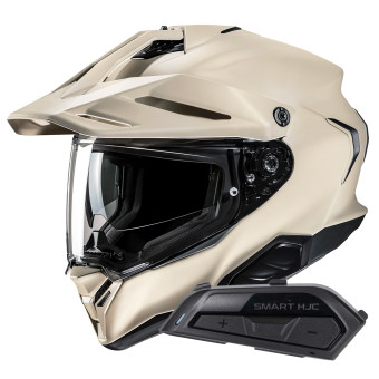 Casque Integral HJC RPHA60 Semi Flat Sand Beige + Kit Bluetooth Smart 21B