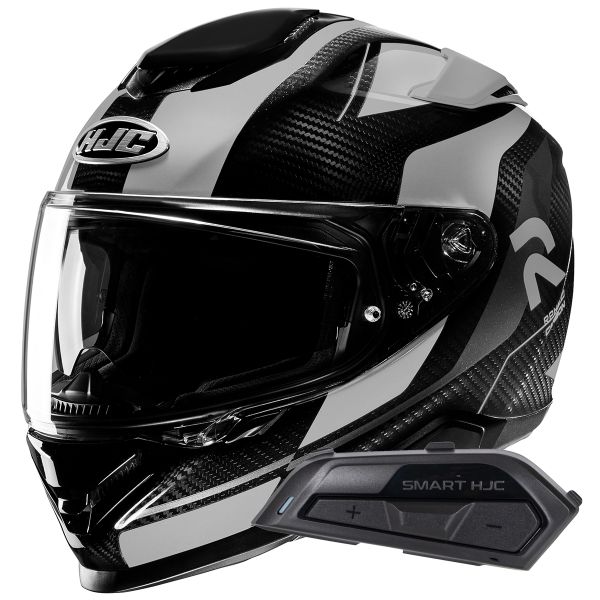Casque Integral HJC RPHA71 Carbon Hamil MC5 + Kit Bluetooth Smart 21B