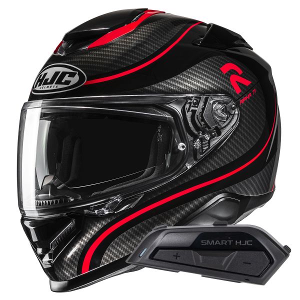 Casque Integral HJC RPHA71 Cleta MC1 + Kit Bluetooth Smart 21B