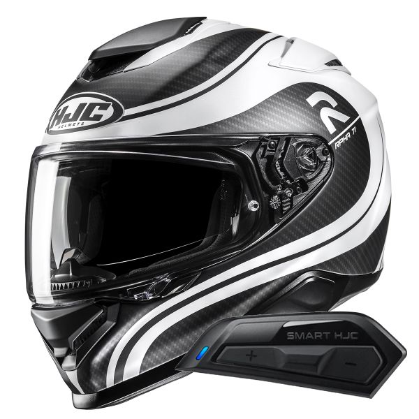 Casque Integral HJC RPHA71 Cleta MC10SF + Kit Bluetooth Smart 11B