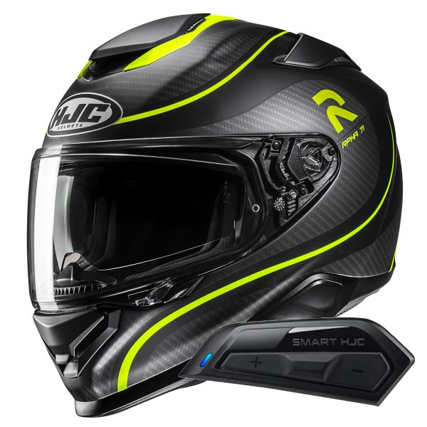 Casque Integral HJC RPHA71 Cleta MC3HSF + Kit Bluetooth Smart 11B