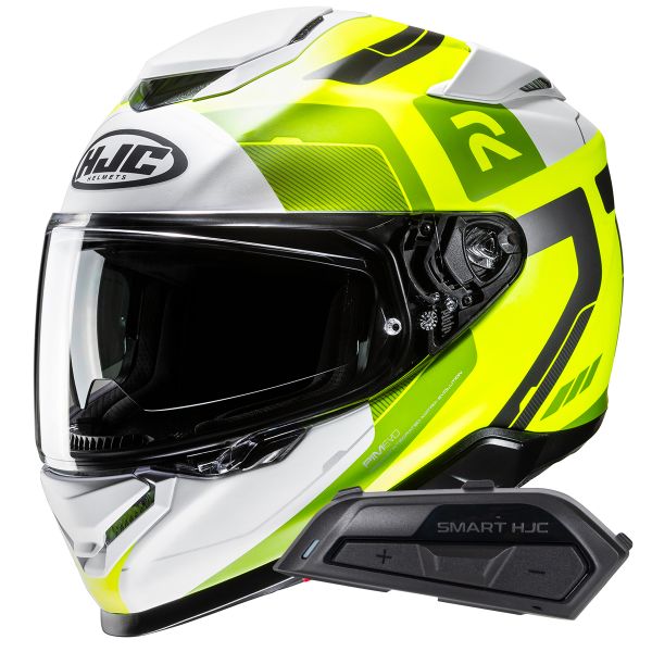 Casque Integral HJC RPHA71 Cozad MC3HSF + Kit Bluetooth Smart 21B