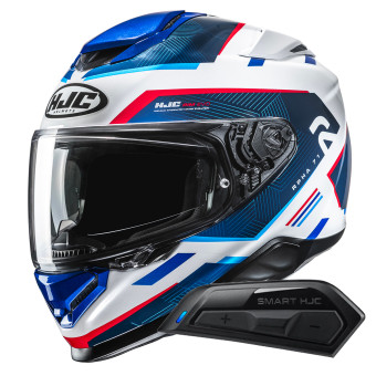 Casque Integral HJC RPHA71 Ellon MC21 + Kit Bluetooth Smart 11B
