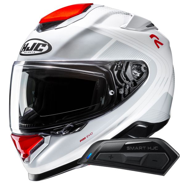 Casque Integral HJC RPHA71 Frepe MC1 + Kit Bluetooth Smart 11B