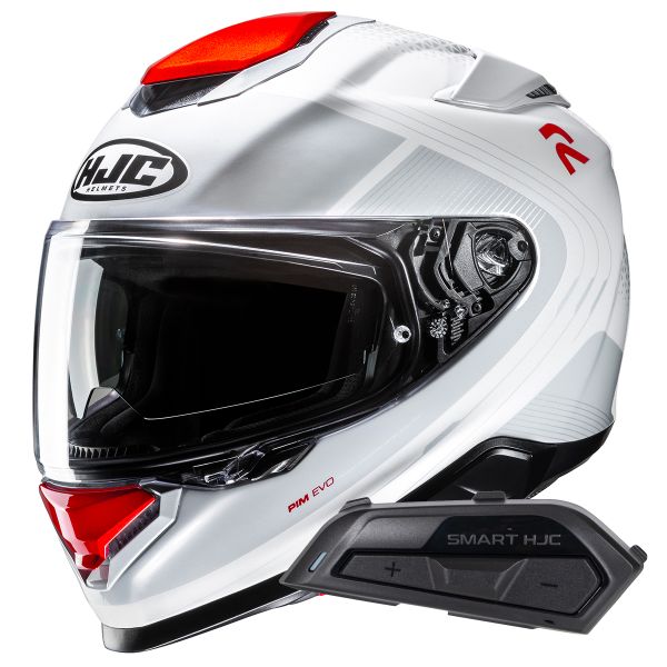 Casque Integral HJC RPHA71 Frepe MC1 + Kit Bluetooth Smart 21B