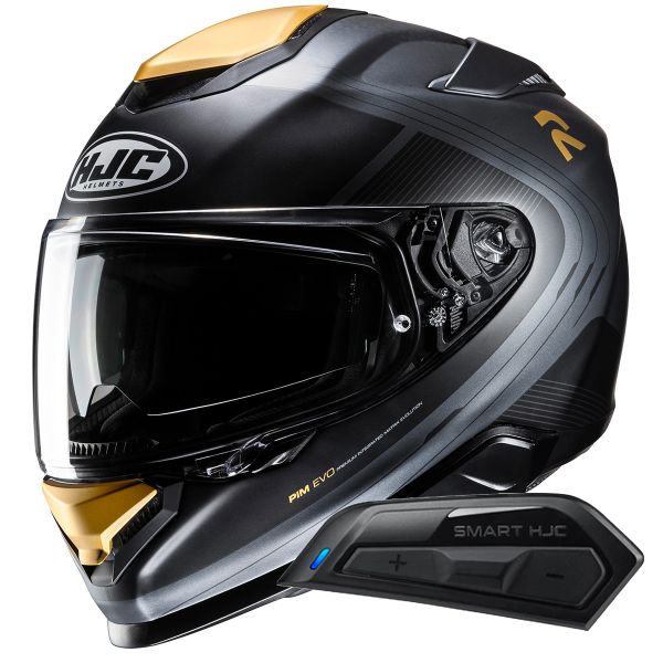 Casque Integral HJC RPHA71 Frepe MC9SF + Kit Bluetooth Smart 11B