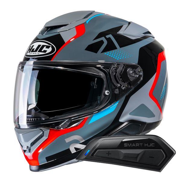 Casque Integral HJC RPHA71 Hapel MC21 + Kit Bluetooth Smart 11B Casque Integral HJC RPHA71 Hapel MC21 + Kit Bluetooth Smart 11B