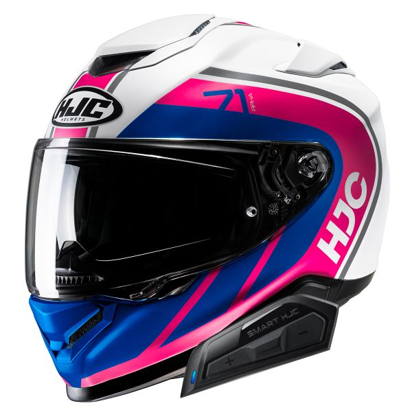 Pack Casque + Kit bluetooth et HJC RPHA71 Mapos MC28SF + Kit