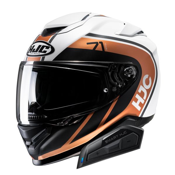 Casque Integral HJC RPHA71 Mapos MC9SF + Kit Bluetooth Smart 21B