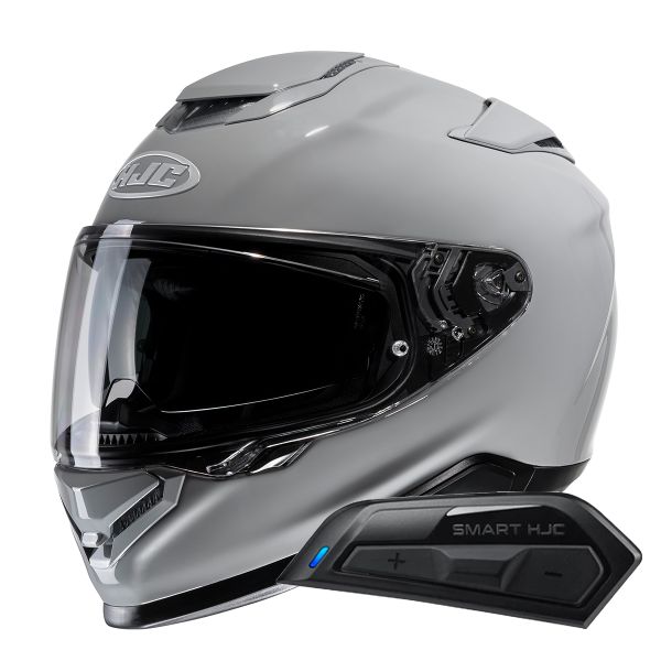 Casque Integral HJC RPHA71 N.Grey + Kit Bluetooth Smart 11B