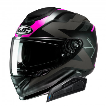 Casque Integral HJC RPHA71 Pinna MC8SF + Kit Bluetooth Smart 21B