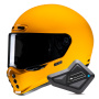 Casque Integral HJC V10 Deep Yellow + Kit Bluetooth BT Mini