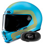 Casque Integral HJC V10 Foni MC27+ Kit bluetooth 5R Lite Solo