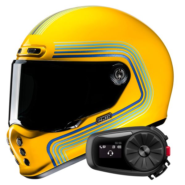 Casque Integral HJC V10 Foni MC3 + Kit Bluetooth 5S Solo Casque Integral HJC V10 Foni MC3 + Kit Bluetooth 5S Solo