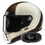 Casque Integral HJC V10 Hodu MC9 + Kit bluetooth 5R Lite