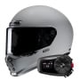 Casque Integral HJC V10 N. Grey + Kit Bluetooth 5S Solo