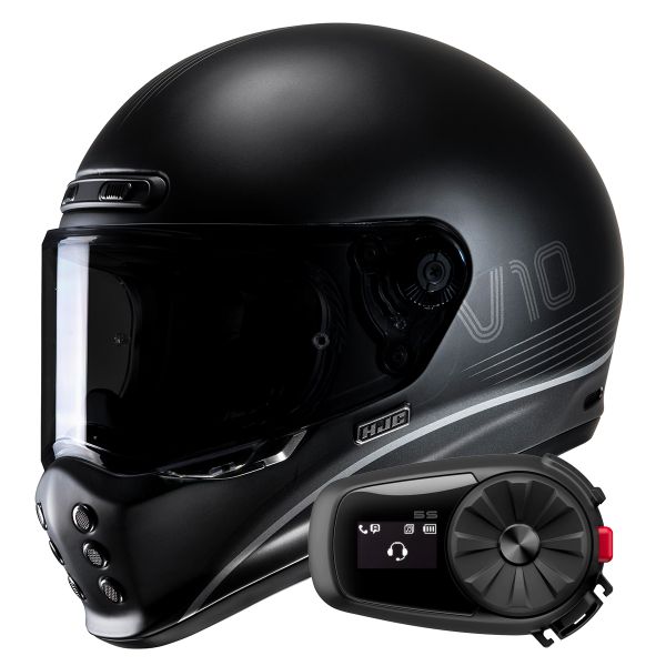 Casque Integral HJC V10 Tami MC5SF + Kit Bluetooth 5S Solo