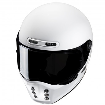 HJC V10 White + Kit Bluetooth BT Mini